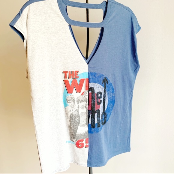 Tops - The Who Graphic Oversized Tee Medium NWOT